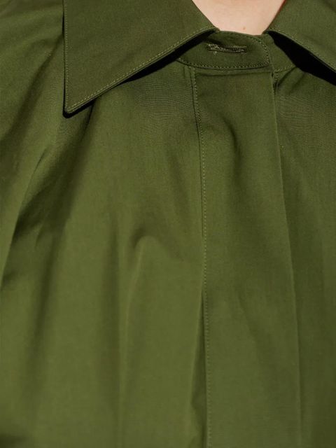 Givenchy pleated shirt dress - Green