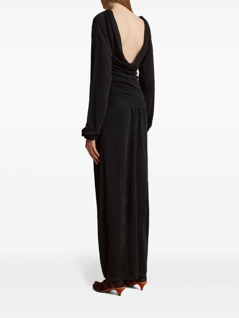 KHAITE The Fable maxi dress - Black