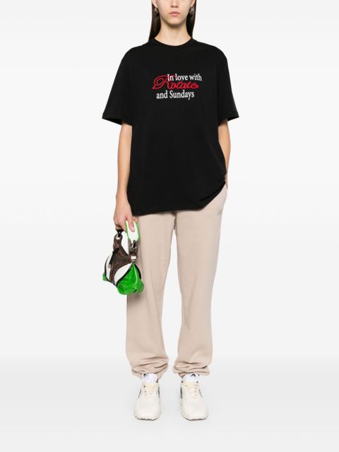 ROTATE BIRGER CHRISTENSEN Mimi track pants - Brown - zdjęcie produktu nr 2