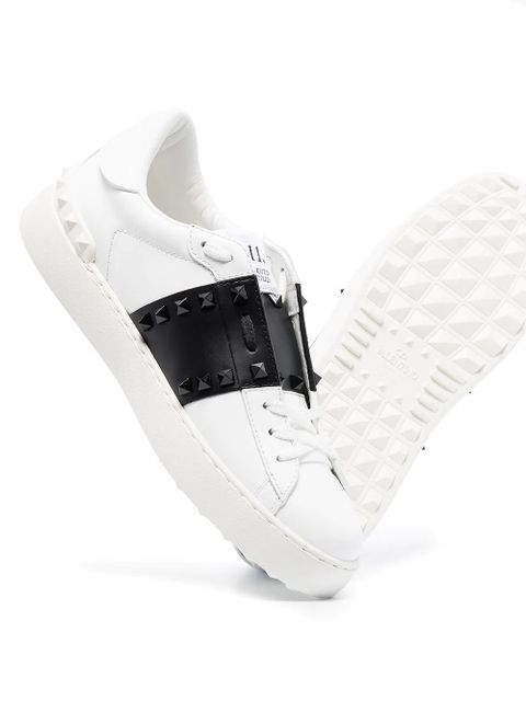 Valentino Garavani Rockstud leather sneakers - White - zdjęcie produktu nr 2