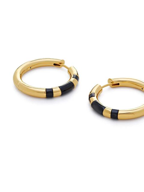 Monica Vinader medium Kate Young hoop earrings - Gold