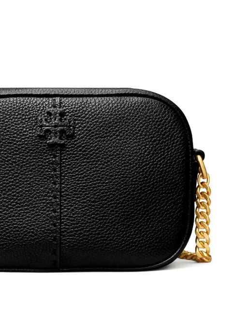 Tory Burch McGraw leather camera bag - Black