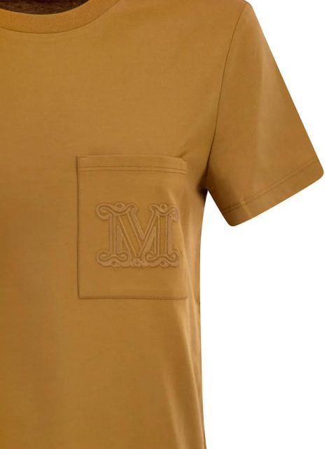 Max Mara Papaia chest-pocket T-shirt - Neutrals