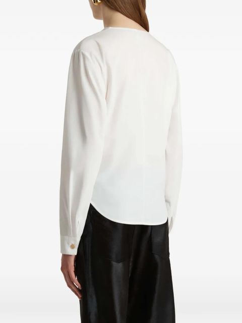 KHAITE Poe top - White