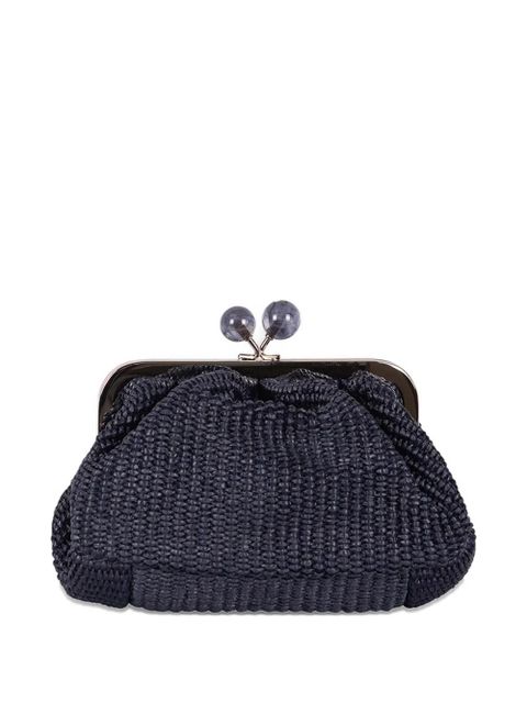 Weekend Max Mara Pasticcino woven mini bag - Blue - zdjęcie produktu nr 2