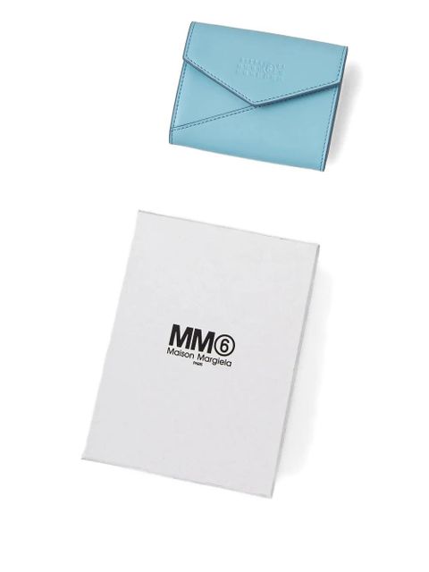 MM6 Maison Margiela leather wallet - Blue