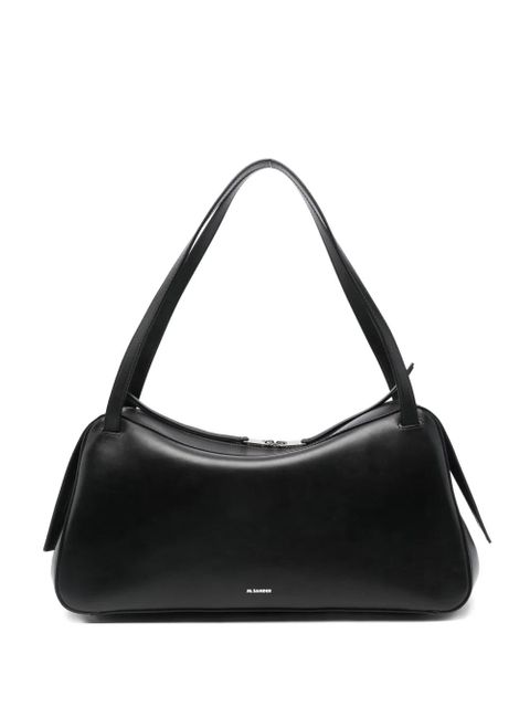 Jil Sander top-zip shoulder bag - Black - zdjęcie produktu nr 1