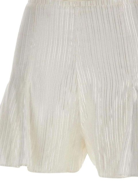 ROTATE BIRGER CHRISTENSEN patterned mini shorts - Neutrals