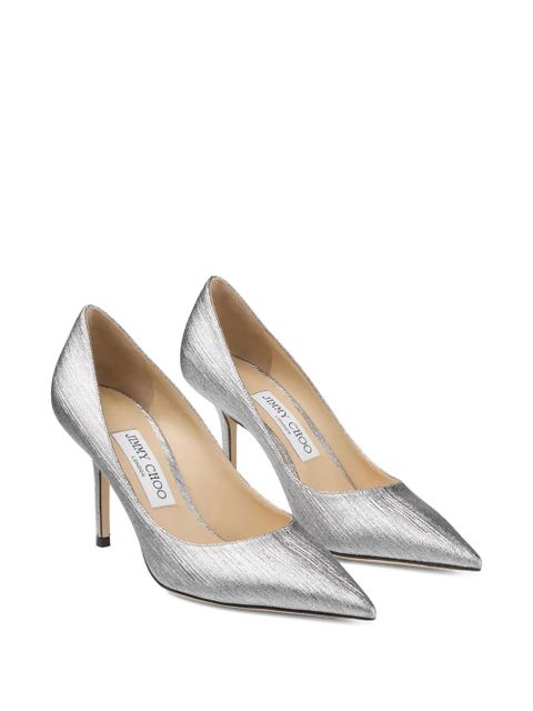 Jimmy Choo 85mm Love pumps - Silver - zdjęcie produktu nr 2