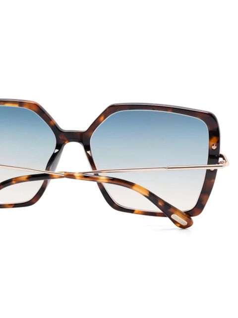 TOM FORD Eyewear Joanna sunglasses - Brown