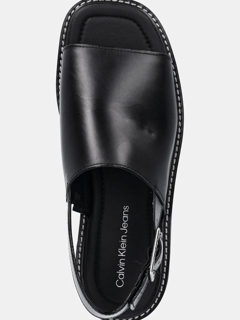 Calvin Klein Jeans sandały SQ MOLDED SANDAL SLING MG LTH