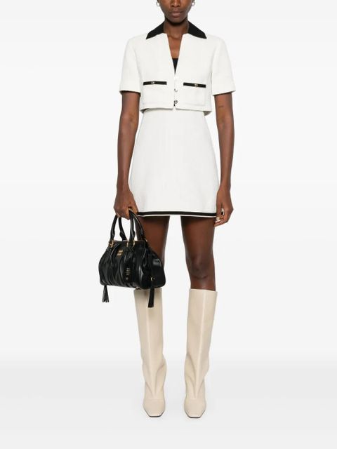 Maje tweed dress and jacket set - White - zdjęcie produktu nr 2