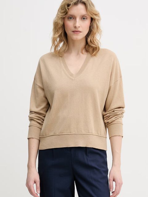 United Colors of Benetton sweter damski z dodatkiem wełny - zdjęcie produktu nr 2