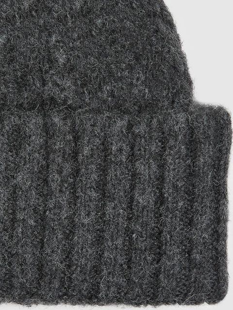 Karl Lagerfeld czapka K/ESSENTIAL kolor szary A4W33012