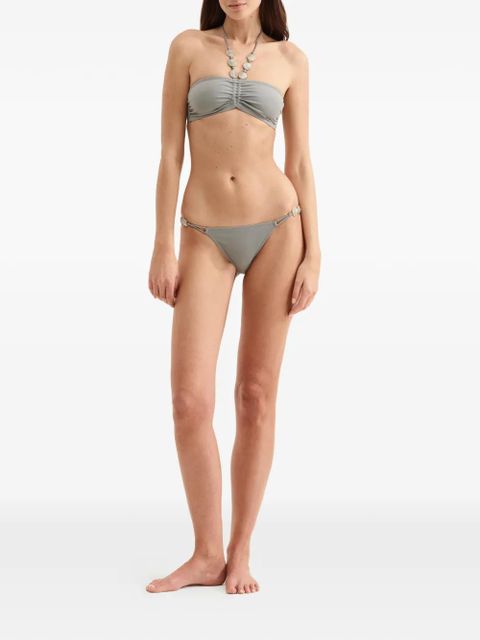 ERES Lana bandeau bikini top - Grey