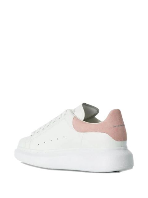 Alexander McQueen suede detail sneakers - White
