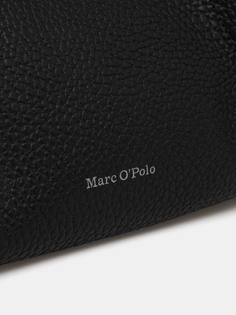 Marc O'Polo torebka skórzana kolor czarny 5000009283