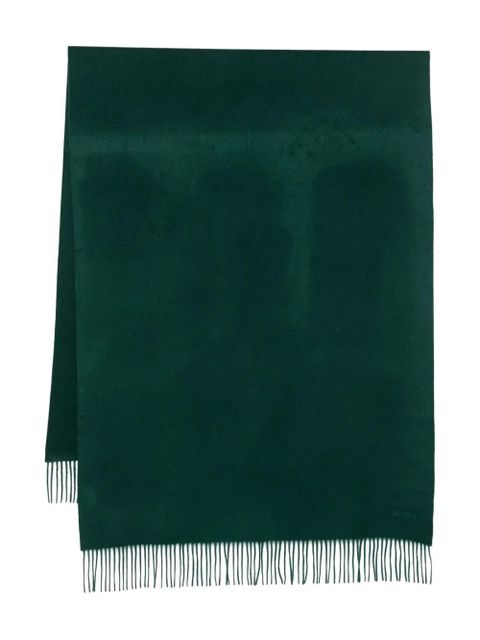 Max Mara fringed cashmere scarf - Green - zdjęcie produktu nr 1