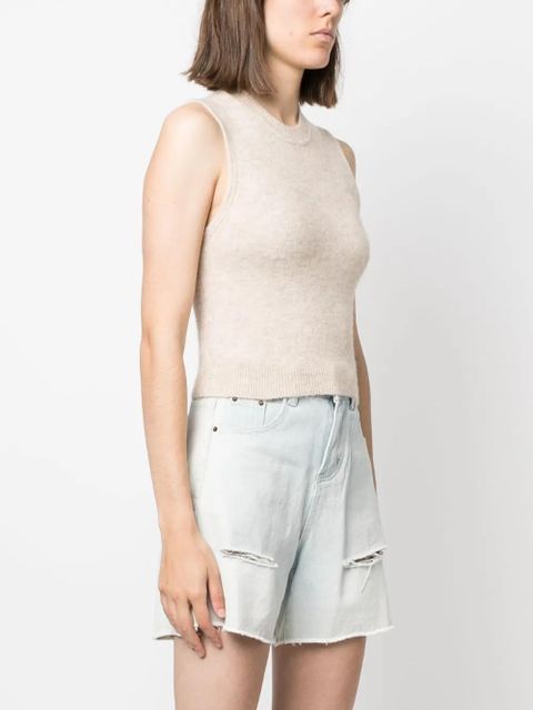 MARANT ÉTOILE Ametis knitted vest - Neutrals