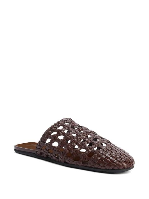 Giuseppe Zanotti hand-woven cage slipper - Brown - zdjęcie produktu nr 2