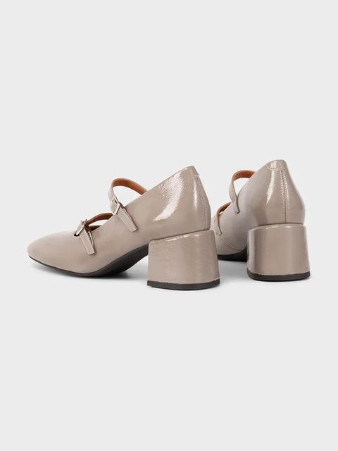 Vagabond Shoemakers czółenka skórzane ADISON kolor beżowy na słupku 5739-160-09 - zdjęcie produktu nr 2