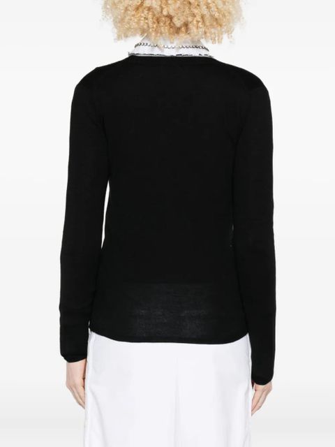 Miu Miu V-neck cardigan - Black