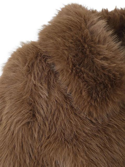 The Frankie Shop Hope fur jacket - Brown