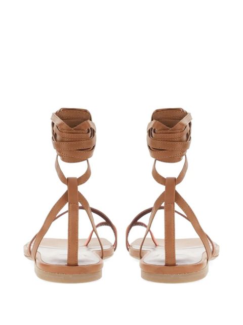 STAUD gladiator toe sandals - Brown - zdjęcie produktu nr 2
