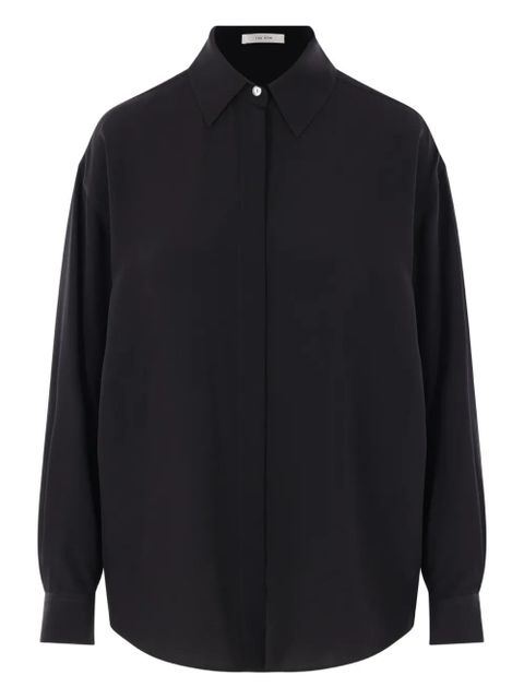The Row Esetan silk shirt - Black - zdjęcie produktu nr 1