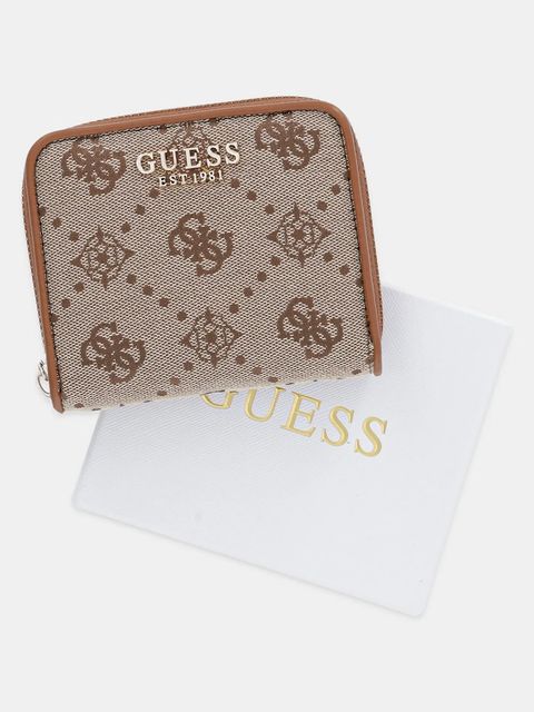 Guess portfel NEDA damski kolor beżowy SWJP96 54137