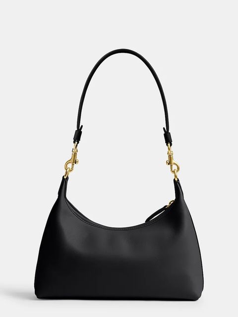 Coach torebka skórzana Juliet kolor czarny CW640