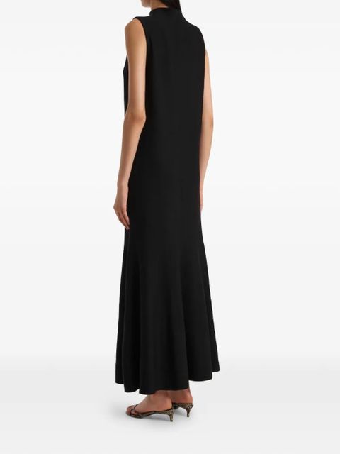 KHAITE Margo sleeveless dress - Black