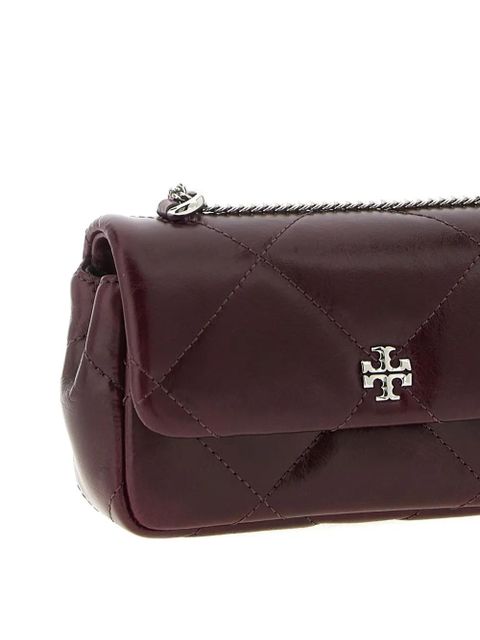 Tory Burch mini Kira Diamond cross body bag - Red