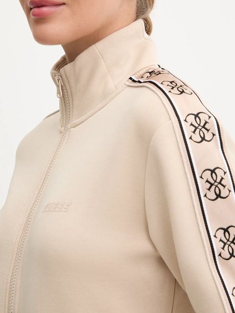 Guess bluza BRITNEY damska kolor beżowy z aplikacją V2YQ16 KB3P2 - zdjęcie produktu nr 2