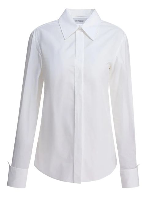 Max Mara long-sleeves buttoned-cuff shirt - White - zdjęcie produktu nr 1