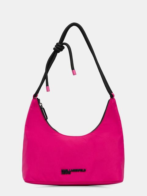 Karl Lagerfeld Jeans torebka kolor różowy B1W30168 - zdjęcie produktu nr 1