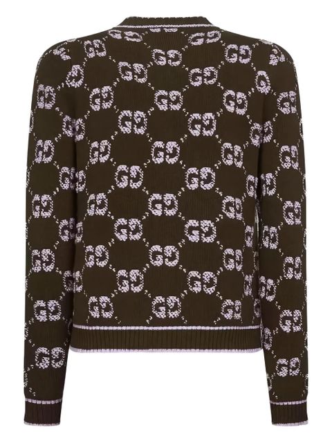 Gucci jacquard pocket cardigan - Green - zdjęcie produktu nr 2