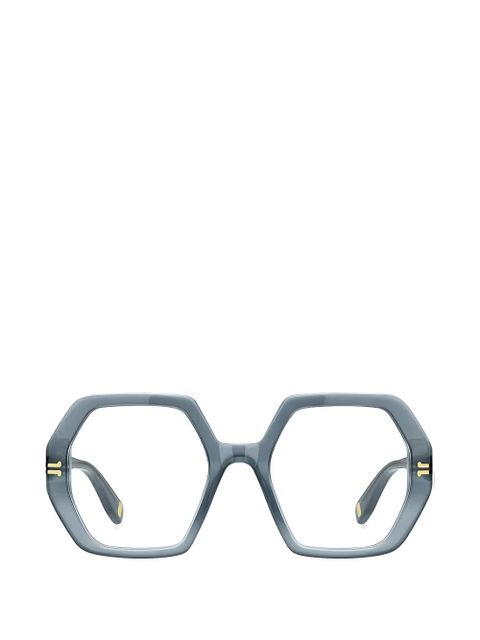 Marc Jacobs geometric-frame glasses - Blue - zdjęcie produktu nr 1