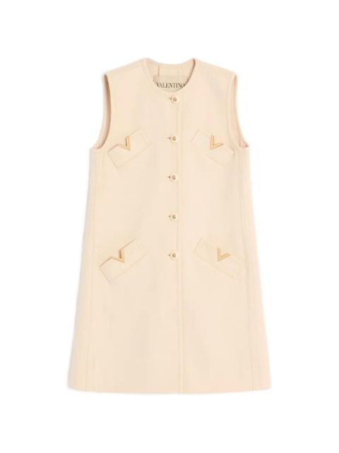 Valentino Garavani vgold button-up coat - Neutrals - zdjęcie produktu nr 1