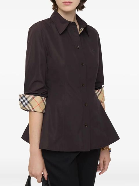 Burberry Equestrian Knight-motif shirt - Brown - zdjęcie produktu nr 2