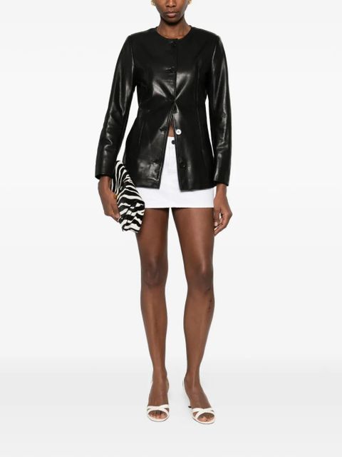 WARDROBE.NYC denim mini skirt - White - zdjęcie produktu nr 2