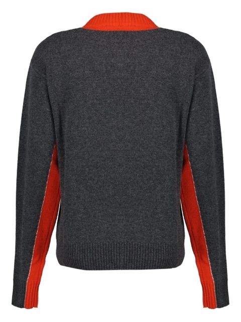 Rabanne two-tone sweater - Grey