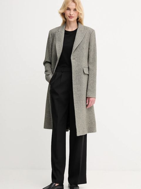 Polo Ralph Lauren płaszcz wełniany kolor szary 211966522 - zdjęcie produktu nr 1