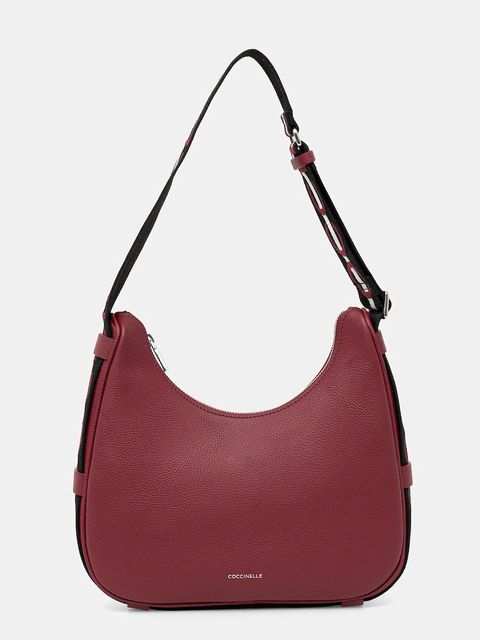 Coccinelle torebka skórzana RAQUEL kolor bordowy E1.SQ0.13.02.01 - zdjęcie produktu nr 1