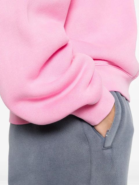 Alexander Wang logo-embossed sweatshirt - Pink