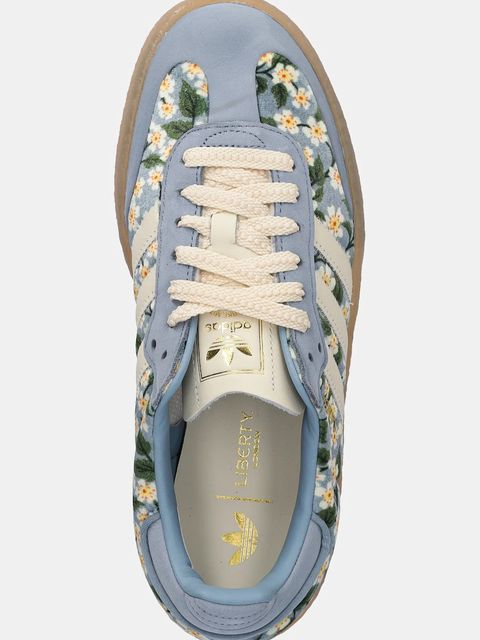 adidas Originals sneakersy Sambae damskie kolor niebieski JQ6046