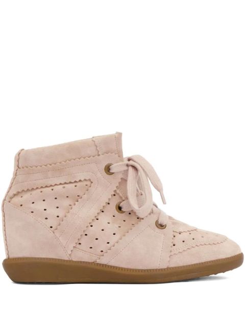 ISABEL MARANT 50mm scalloped perforated bobby sneakers - Pink - zdjęcie produktu nr 1