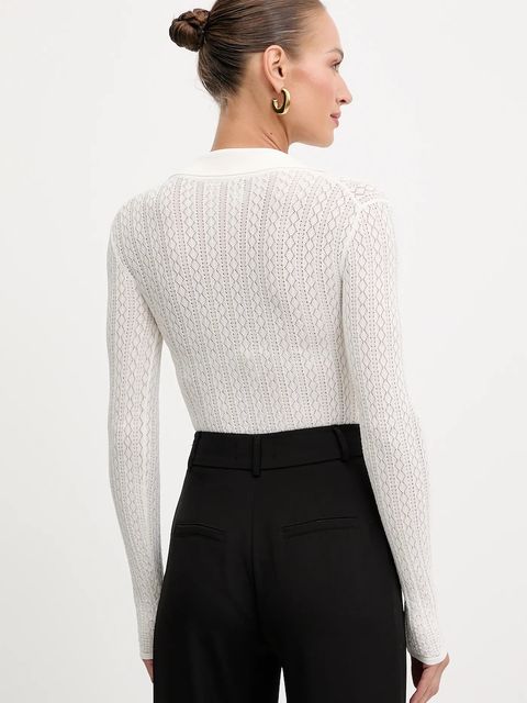 Elisabetta Franchi body damskie kolor beżowy BK66T51E3