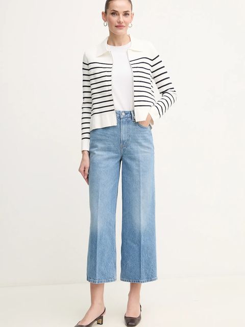 Tommy Hilfiger jeansy z domieszką lnu