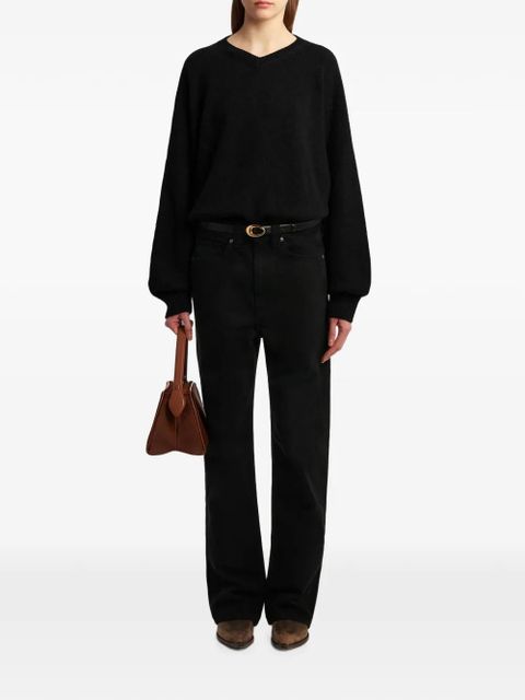 KHAITE Wolfe cashmere sweater - Black - zdjęcie produktu nr 2